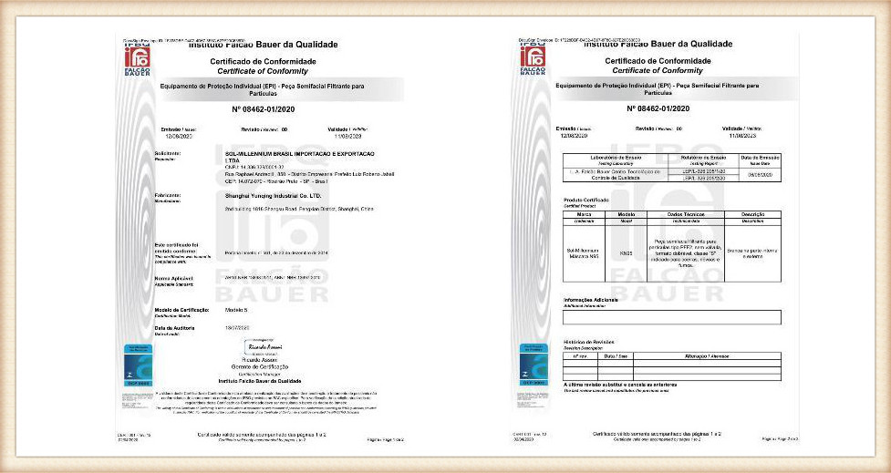 IFBQ Certificado de Conformidade